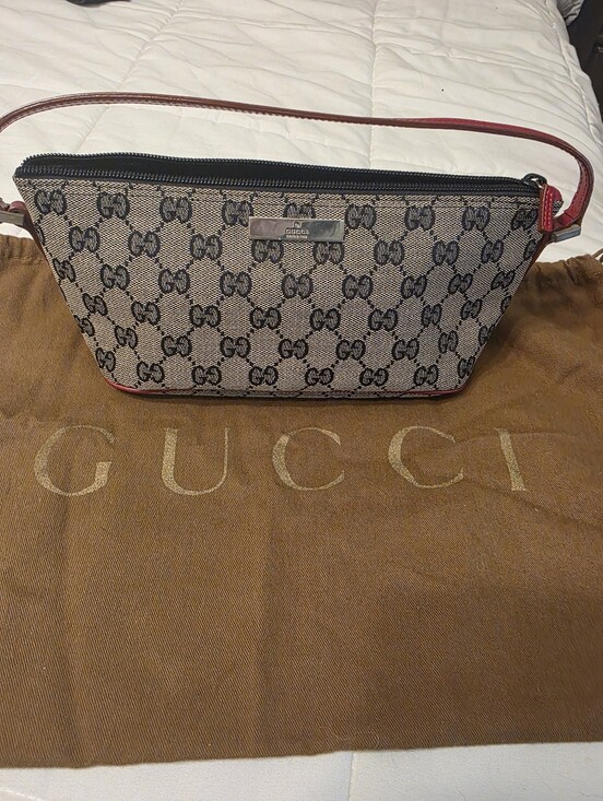 Gucci Other - Authentic Gucci Beige and Red Women's Bag From Japan Looks Brandnew